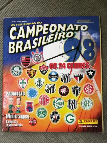 Álbum campeonato brasileiro 1998