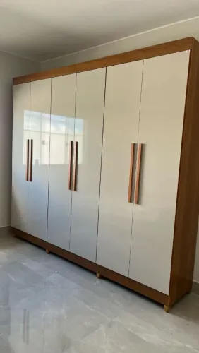 Guarda Roupa 6 portas 100% MDF Promoção BLACK FRIDAY