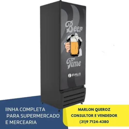  Cervejeira Braslar 500 Litros Porta Adesivada 220v