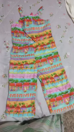 Macacão Infantil Menina - Tamanho 5