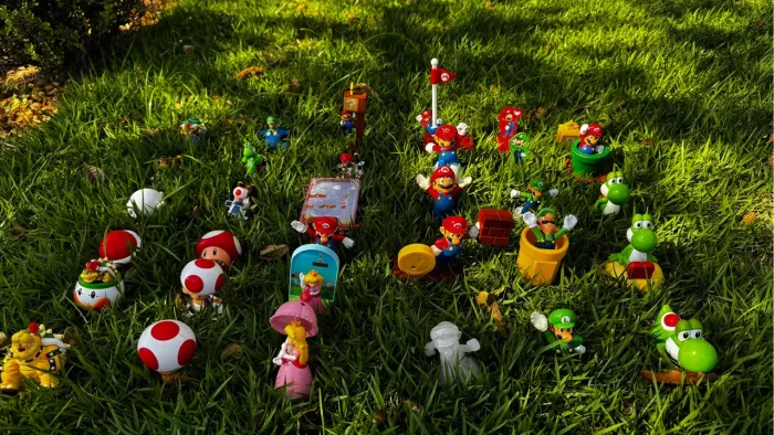 Super Mario World e Super Mario Kart a coleçao.