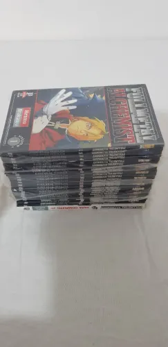 Coleção Mangá Fullmetal Alchemist - Primeira Edição JBC - 22 Volumes + Guia