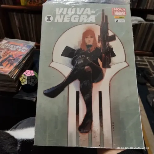 Coleção Marvel 2017. Viúva Negra nr 02.