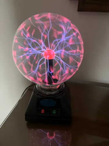 Lâmpada de esfera de plasma