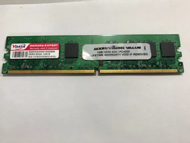 Memória RAM DDR2 1GB PC4200 533mhz