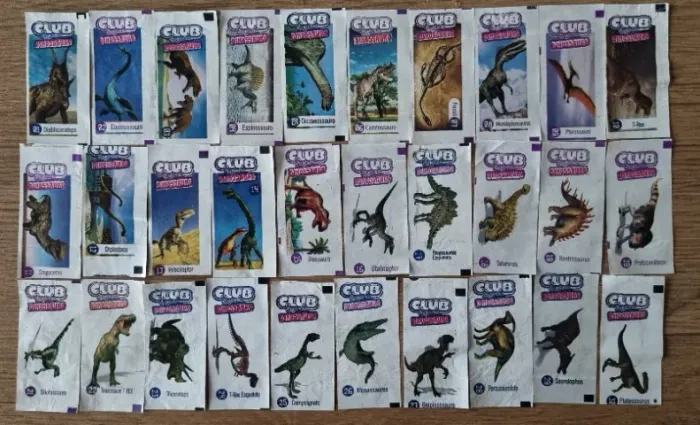 Coleção Completa - Club da Galera - Dinossauro - 2011