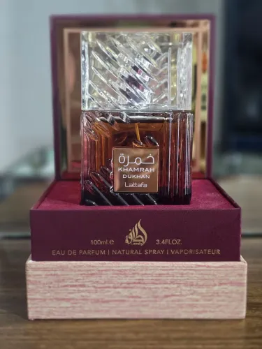 Lattafa Khamrah Dukhan Eau de Parfum<br>Unissex100ml