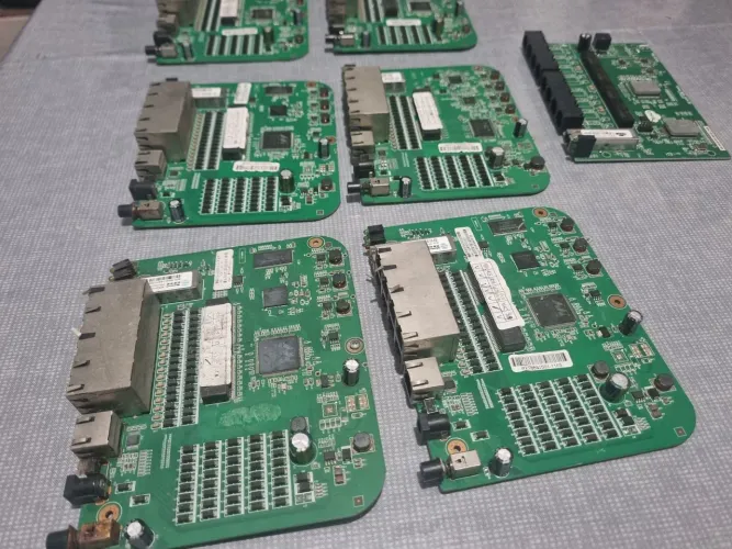 7 Placa Pac Pon 10/100 8 portas