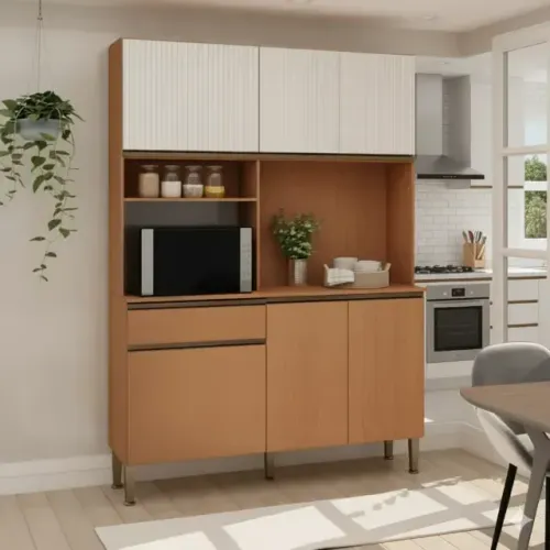 Armário de cozinha 100%MDF marina