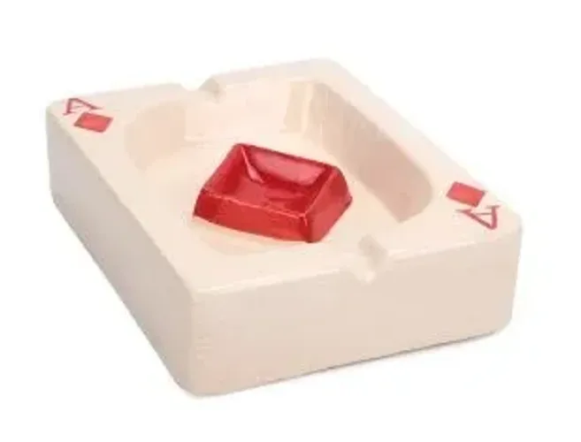 Enfeite de Mesa Cerâmica As de Ouro