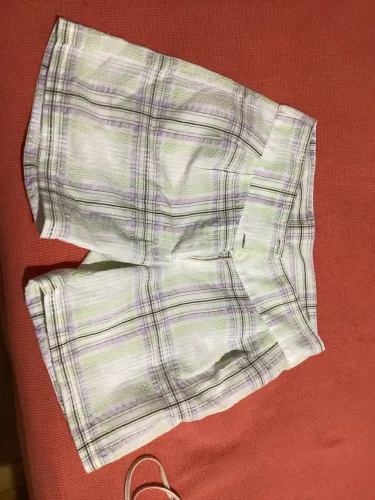 Short listradinho