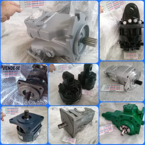 MOTORES DE GIRO INFINITO BOMBA HIDRÁULICA REDUTOR PERFURATRIZ 