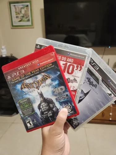 Batman Arkham Trilogy (Asylum, City e Origins) - PS3