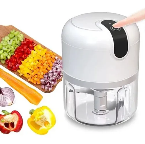 Mini Processador de Alimentos Elétrico - Facilidade na Cozinha!