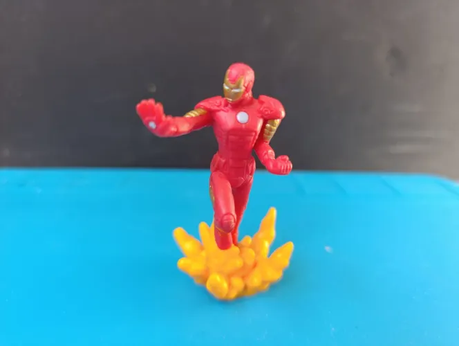 MINIATURA IRON MAN MARVEL & SUBS 7CM HOMEM DE FERRO RARIDADE 2014