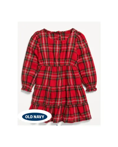 Vestido xadrez Old Navy tamanho 12- 18 meses importado (Novo)
