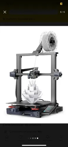 Impressora 3D Creality Ender-3 S1 Plus USB FDM 4,3' CR Touch<br>