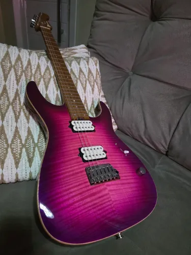 Charvel DK24 customizada - Captadores DiMarzio