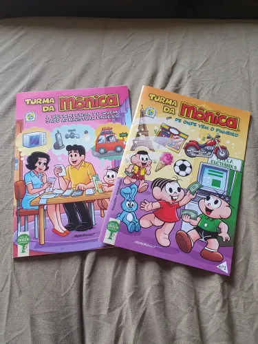 Gibi turma da Mônica educação financeira