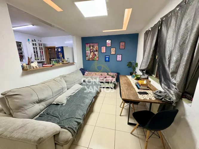 Apto com 2 quartos, Vila Belmiro, Santos - Cod1629