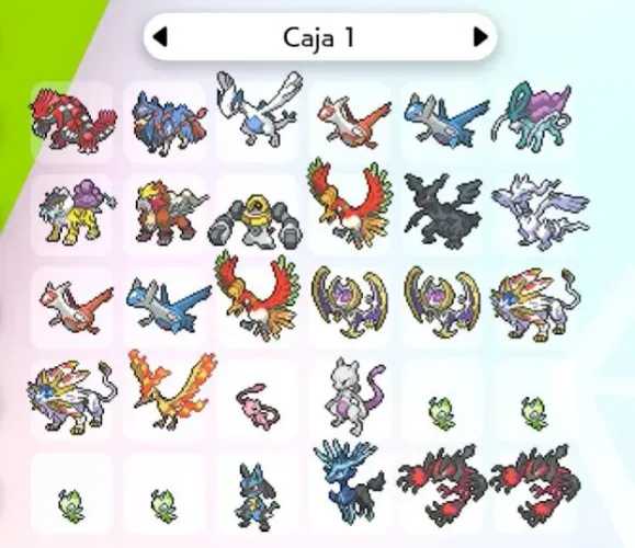 17 pokemons scarlet, legends z a e outros