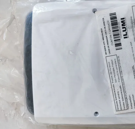 Caixa de Passagem 15x15 Embutir - Ilumi