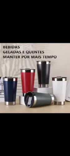 Copo Térmico: Bebidas geladas ou quentes por mais tempo