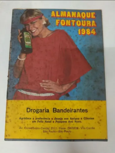 Revista Almanaque Fontoura Ano 1984 Com A Xuxa 6563 (Usado)