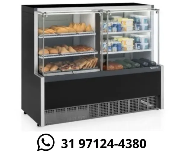 Balcão Refrigerado / Estufa Gelopar 1,40m Novo