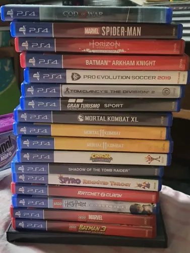 Jogos Playstation 4 / PS4 (Mídia física)