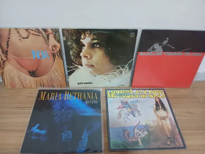 Disco Vinil Caetano Veloso Gal Costa Maria Bethania