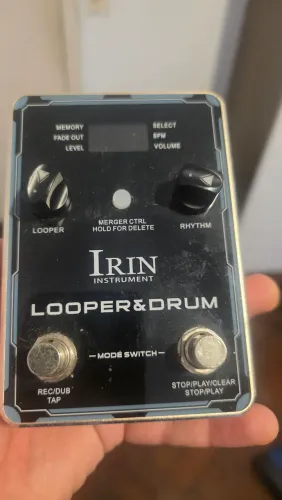 Pedal loop drum station irin looper