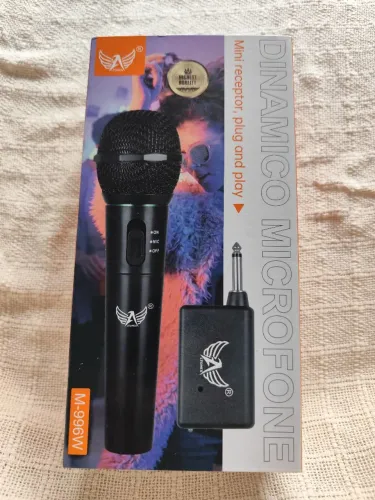 Microfone sem fio Dinamico