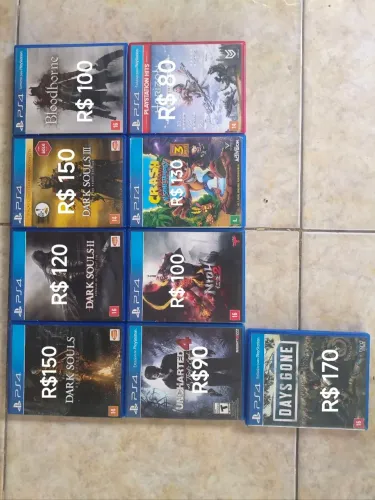 Jogos PS4 