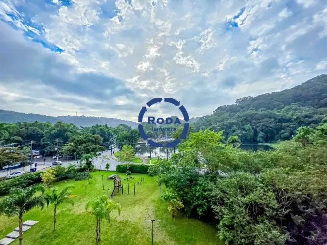 Apartamento reformado no Varandas da Lagoa 3 dormitórios, vista para a lagoa e lazer comp
