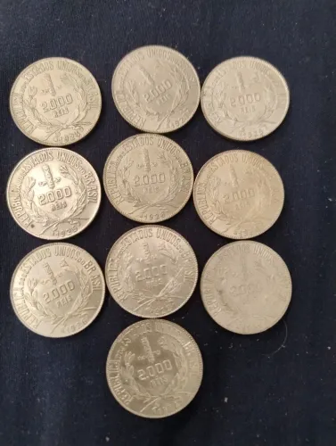 Coleção de moedas mocinhas completo S/FC