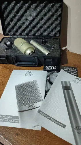 MXL 990/991 Recording Package - Kit de Microfones Condensadores