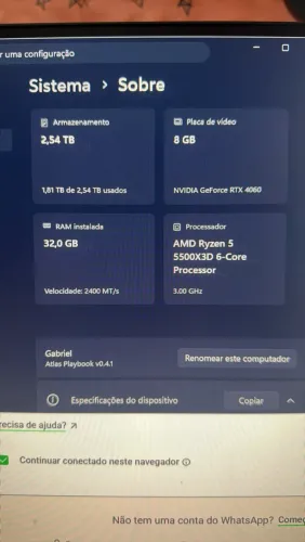 PC gamer Ryzen 5 5500x3d