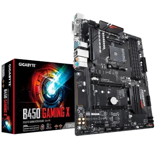 GIGABYTE B450 GAMING X + ADAPTADOR DUAL BAND WI-FI (2.4GHz e 5GHz)