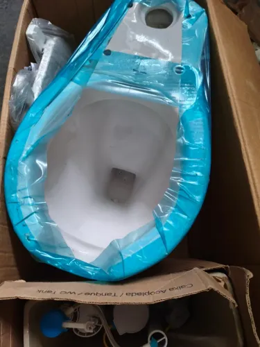 Vaso caixa acoplada PNE