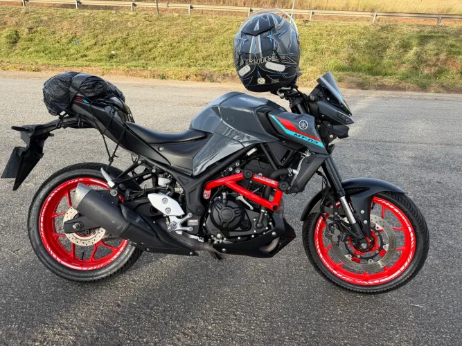 Yamaha MT-03 ABS 2022 Cinza | 28 Mil Km | Manual + Chave Reserva | R$ 27.500