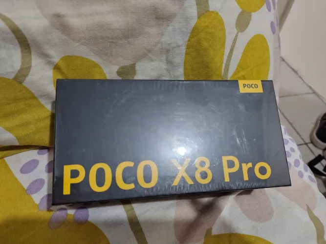POCO X8 PRO BLACK 12GB RAM 512GB ROM LACRADO