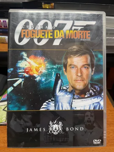 DVD 007 Contra o Foguete da Morte - James Bond - Roger Moore - Dublado 5.1