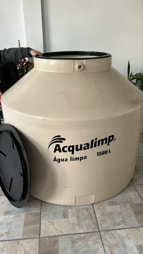 Vende-se R$1000 caixa d?água ACQUALIMP 1500L /NUNCA USADA