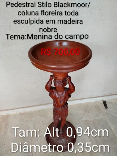 Coluna/ cantoneira/Floreira