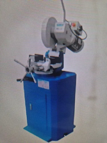 Serra com disco de corte inox