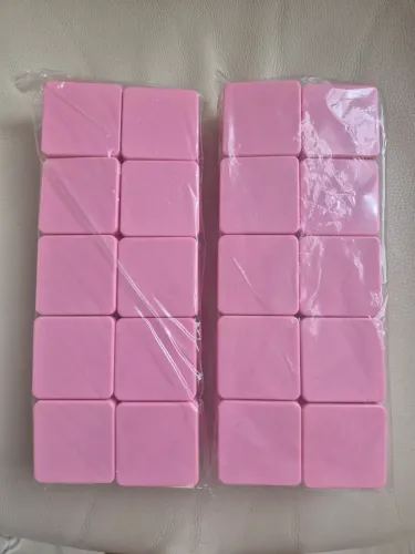 20 caixinhas 4x4 acrílico para lembrancinhas 
