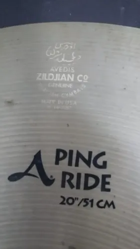 Prato Zildjian Avedis A Ping Ride 20"