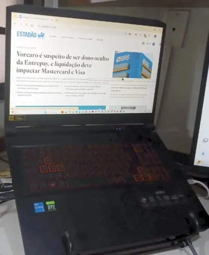 Notebook Acer Nitro 5 - Intel i5 - 16 GB - RAM SSD 512GB Estado novo!