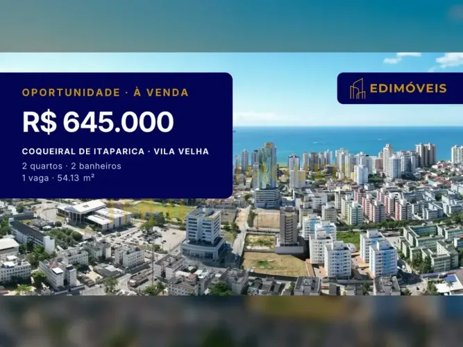 Coqueiral de Itaparica: Apartamento 2 quartos com suíte e lazer completo